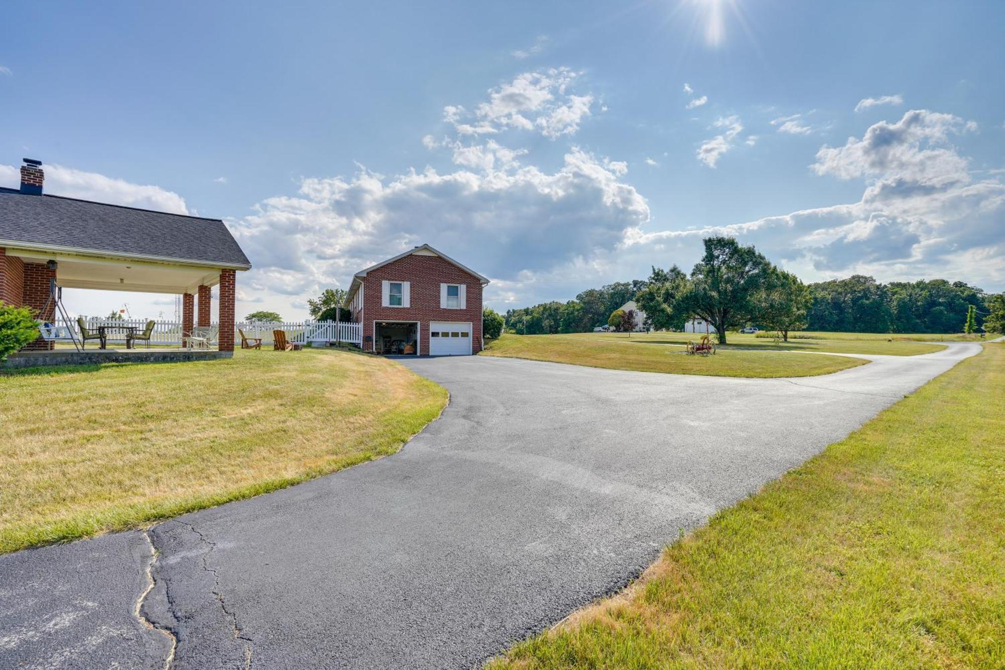 The Md And Pa Line Retreat Scenic Country Getaway! Apartamento Emmitsburg Exterior foto